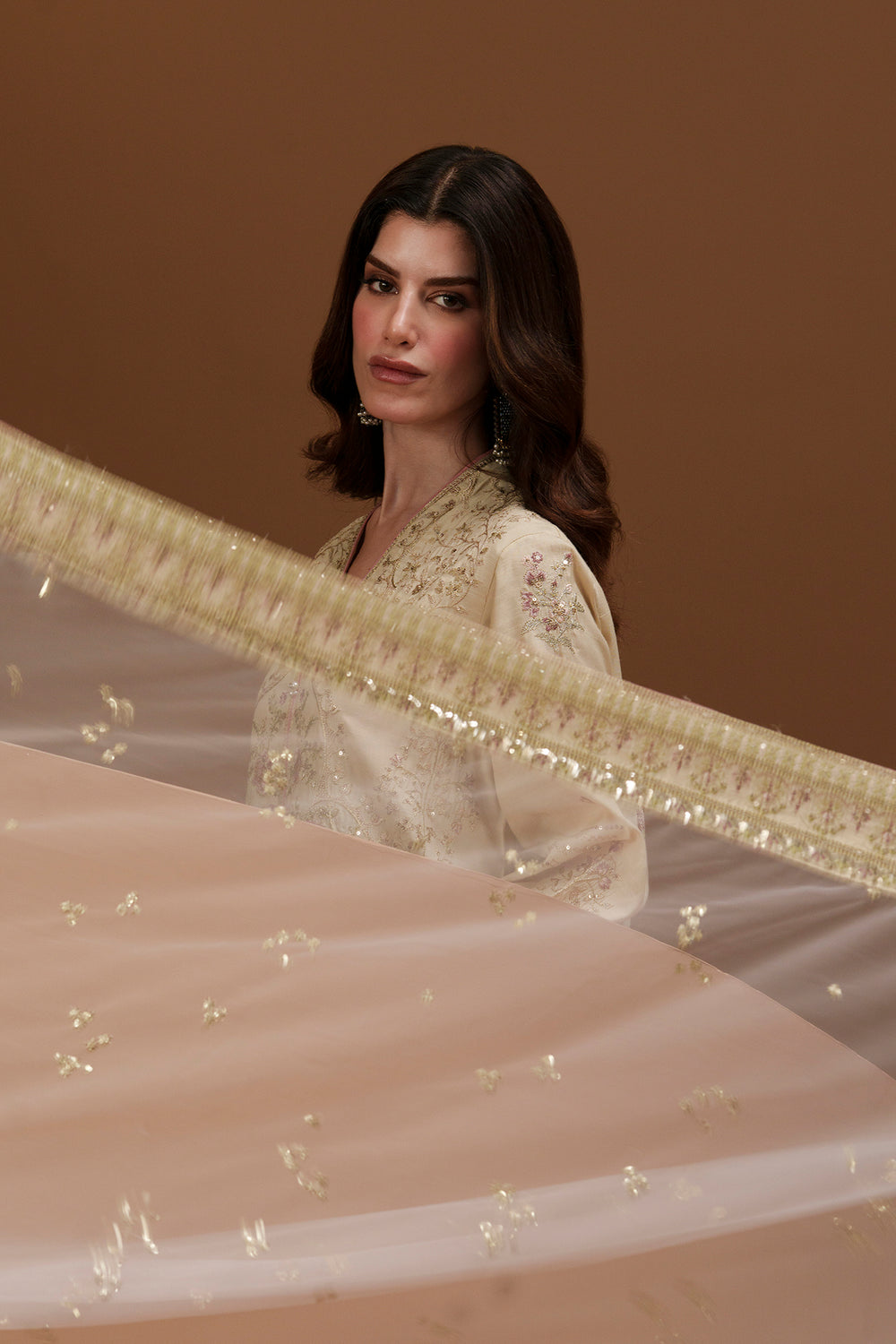 ETHNIC 3PC WEDDING COLLECTION EMBROIDERED SUIT